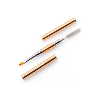 Štětec pro POLY gel 2v1 Rose Gold
