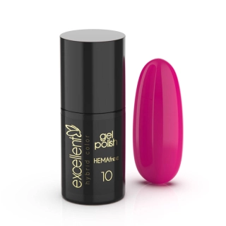 Gel lak 10 – tmavě růžový 5ml